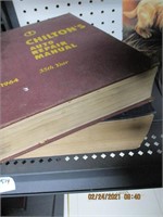 1967 Motor & 1964 Chiltons Repair Manuals