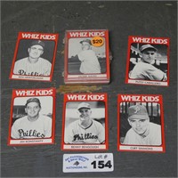 1950 Phillies Whiz Kids Baseball Cards