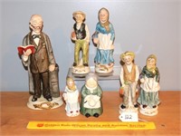 Group of Ceramic Figurines - Tallest Measures