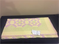 KUTZTOWN PA, NEVER USED QUILT 87X84
