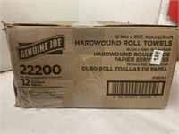 12 Rolls Hardwound Roll Towels
