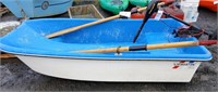 Livingston 7' Row boat w/oars