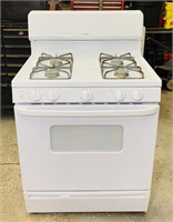 Hotpoint Nat Gas 30" White Stove Clean/Works