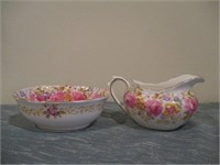 Royal Albert Serena cream and sugar