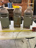 3- Main Fare Boxes- No insides, just boxes