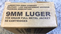 (500) Round Case 9mm Luger Ammo