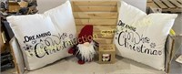 2 Pillows, Christmas Gnome, Mug, Wooden Box
