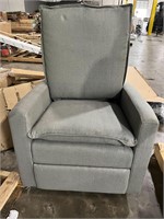 read Oxford Baby Uptown Upholstered Swivel Glider
