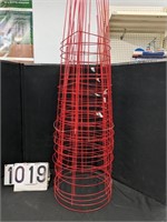 12-42" Red Painted Tomato Cages