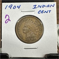 1904 INDIAN HEAD PENNY CENT