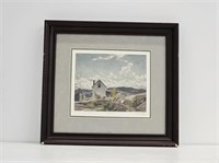 A.J. CASSON LTD ED. SIGNED/STAMPED PRINT 104/575