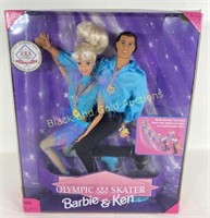 NIB 1997 Olympic USA Skater Barbie & Ken