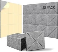 $45 (12x12) 18 Pack Acoustic Panels