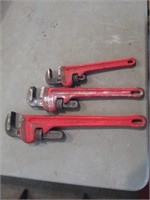 10,14,18" pipe wrenches