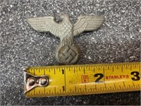 German Pin (Hat?) Item was shipped back from WWII