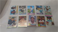 assorted sports trading cards