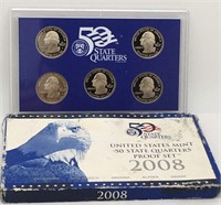 2008 United States 50 State Quarters Proof Set