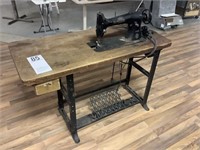 Singer Treadle Sewing Machine Converted Electric