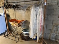 Clothes Rack, Laundry Baskets, Etc.