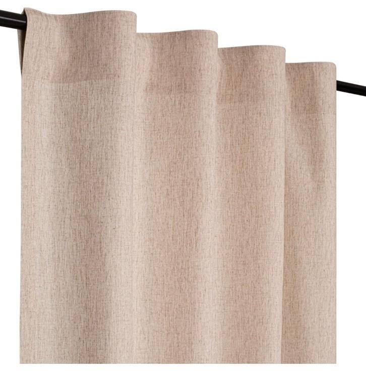 Pair of Umbra linen look blackout curtain panels