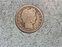 1896 Barber quarter