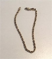 7 3/4" 10k Gold Bracelet