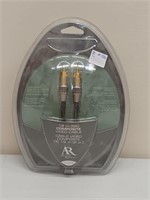 NEW ACOUSTIC RESEARCH 6' COMPOSITE VIDEO CABLE