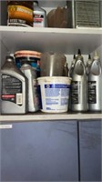 Miscellaneous oil and grease, circular light