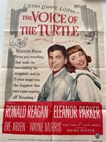 The Voice of the Turtle 1948 vintage movie poster
