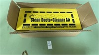 Clean ducts cleaner kit