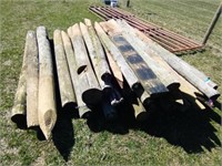 (44) Misc. Fence Posts - Various Sizes (EACH)