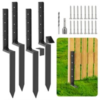 Fence Post Repair Kit - 3.42 FT, Thickened Fence