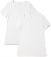 small Amazon Essentials Women's 2-Pack Classic-Fit