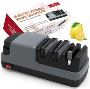 NEW $110 4 in 1 Electric Knife Sharpener