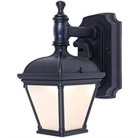 Home Decorators 2422-PIR 1-Light Black Activated