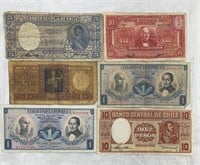 Old Foreign Bill Collection