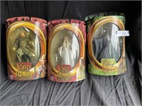 3 Lord of the Rings Action Figures