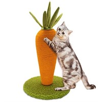 AUSCAT Cat Scratching Post, Cute Carrot