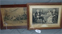 (2) Currier and Ives Lithographs
