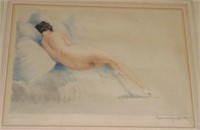 Louis Icart, Signed Litho of Nude