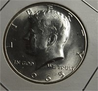 1965 UNC Kennedy Half Dollar