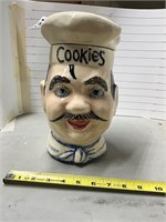 McCoy - Chef Head Cookie jar
