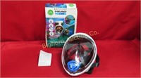 Head Sports Full Face Snorkeling Mask Size Lg/XL