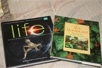 Books on gardening, animals