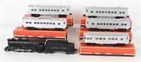 LIONEL 675 LOCOMOTIVE, TENDER & 5 CARS w/ BOXES