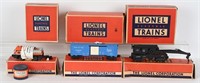 LIONEL TRAIN ACCESSORY LOT W/ BOXES