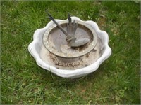 Bird Bath Sundial