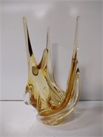 Chalet Glass Hand Blown Art Glass Sculpture