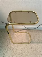 Small Brass & Glass Table