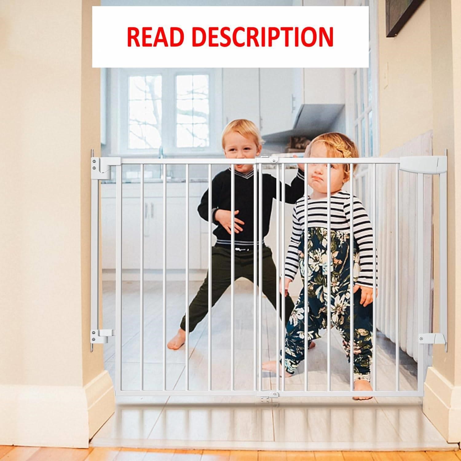 25.3-36.4 Retractable Baby Gate  Auto Close